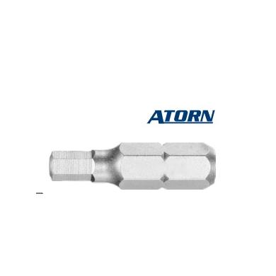 Bit 1/4" pre imbusové skrutky 3,0mm L25 DIN 3126 C6,3 ATORN