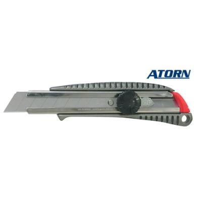 Nôž orezávací 18 mm odlamovací celokovový ATORN