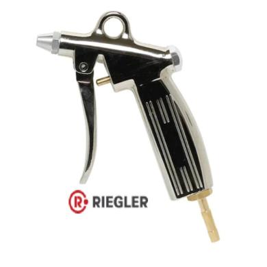 Pištoľ ofukovacia hliníková 10 bar poniklovaná RIEGLER