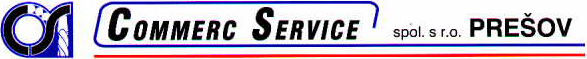 Commerc Service spol. s.r.o. Pre