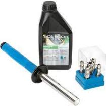 Sada vrtákov korunkových D14/18/22mm magnetický odstraňovač triesok + rezný olej