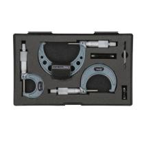 Mikrometer 0-75 / 0,01 DIN 863 strmeňový analógový Mitutoyo (sada 3ks)