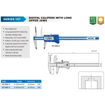 Posuvné meradlo 200/0,01 digitálne presnosť +/-0,04 extra dlhé čeľuste ACCUD