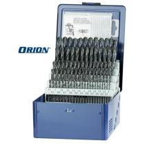 Vrták D1,0-10,0 sada po 0,1 HSS DIN 338 91ks ORION