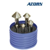 Záhlbník 90° 3z sada 5ks 6,3-25 mm HSS TiN / ZrN DIN 335 C ATORN