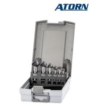 Záhlbník 90° D6,3-20,5 sada 6ks 3z HSS TiAlN kužeľový DIN 335 C ATORN