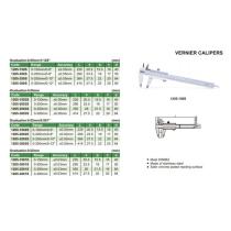 Posuvné meradlo 150/0-6"/0,02 analógové DIN 862 INSIZE