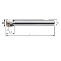 Frézovacie teleso D20mm 3z DIN 1835B ATORN