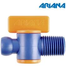Ventil 1/2" D12,7mm uzatvárací pre vonkajší zácit Ariana (2 ks)