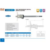 Hĺbkomer 0-200/0,01 mm digitálny IP 67 ISO 13385-2  ACCUD
