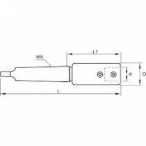 Upínač MK3 pre zahlbník  D-24/14  L-160/66