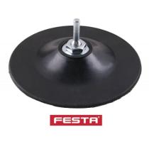 Unášač brúsneho papiera D125 mm stopka 6x25 mm FESTA