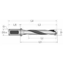 Vrták D17,53-24,40 L-210,8/132,8 stopka D-25mm špirálová drážka AMEC