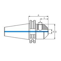 Upínač SK50 D10 A63 DIN 69871 AD/AF Weldon ORION