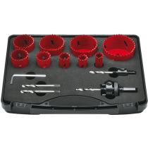 Píla dierovacia D16-67 mm sada HSSCo5