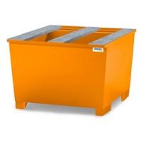 Vaňa záchytná 1120x1300x1038 mm 1000 l oceľová lakovaná pre IBC kontajner BASE