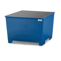 Vaňa záchytná 1120x1300x1040 mm 1000 l oceľová lakovaná pre IBC kontajner CLASIK