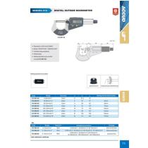 Mikrometer 50-75 / 0,001 strmeňový digitálny presnosť ±3 µm ACCUD