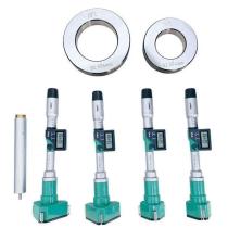 Dutinometer 50-100/0,001 3-dotykový sada digitálny s krúžkami INSIZE