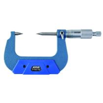 Mikrometer 0-25 / 0,01strmeňový analógový s karbidovým kužeľovým hrotom ACCUD
