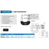 Mikrometer 25-50 / 0,001 strmeňový analógový limitný ACCUD
