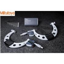 Mikrometer 0-150 / 0,001 strmeňový digitálny Mitutoyo sada U-WAVE
