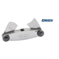 Šablóna na polomery 1,0-7,0 mm 17 listov ORION