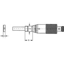 Nástavec pre mikrometer 0-25mm 0,01 10x15mm FORMAT