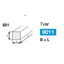 Brúsny pilník T9011 10x100 99C 220 N 7 V 20 štvorcový Tyrolit 661 36 - 1051.00