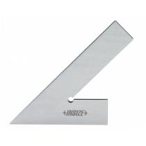 Uholník 120x80 príložný 60° nerezový INSIZE