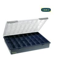 Box 57x338x260 mm sortimentný plastový 32 prepážok RAACO