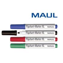 Popisovač - fixka na flipchart 2,5-3 mm guľatý hrot sada 4ks MAUL