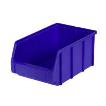 Prepravka 161/140x106x75 mm priehľadná červená veľkosť 2 HK
