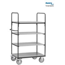 Vozik 4x plošina 1200x800mm 600kg RAL 7016 FETRA