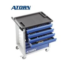 Vozík dielenský 913x778x496 mm 7 zásuviek s náradím 151ks ATORN