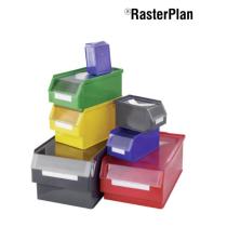 Prepravka regálová 85x105x45 mm priehľadná zelená velkosť 8 RASTERPLAN