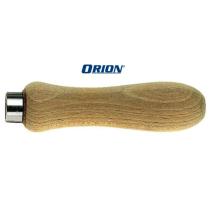 Rukoväť 130 mm z tvrdého dreva pre pílniky integrovaná svorka ORION