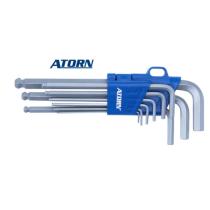 Kľúč 1,5-10 sada 9 dielná DIN 911 inbusový ATORN