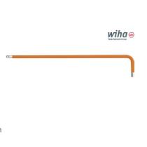 Kľúč 3 inbusový 6 hranný šikmý guľová hlava oranžový WIHA