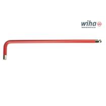 Kľúč 6 mm inbusový 6 hranný šikmý guľová hlava červený WIHA