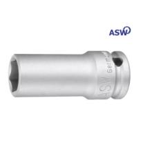 Hlavica 1/2" 13mm vonkajší 6-hran L78 mm DIN 3121 ASW
