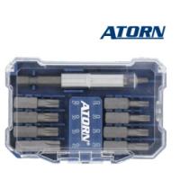 Bit 1/4" TX Drážka 6-hran sada 10 ks  ATORN