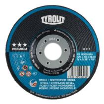 Brúsny kotúč T27 125x4x22,23 šikmý A30Q-BF Tyrolit Premium 2in1