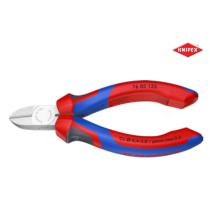 Kliešte 125 mm štikacie bočné s fazetou Knipex 76 05 125