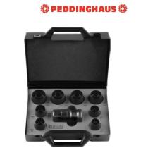 Sada kruhových výsečníkov D3-40 mm (16ks) s držiakom PEDDINGHAUS
