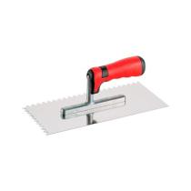 Kelňa hladiaca 280x130 mm vrúbkovaná 10x10mm nerezová