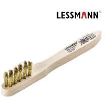 Kartáč 200/18 mm mosadzný drôt 4 radový LESSMANN