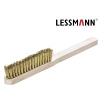 Kartáč 225 mm mosadzný drôtený LESSMANN
