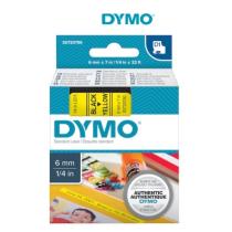 Páska 6 mm x 7 m D1 žltá štítkovacia polyester (PES) DYMO