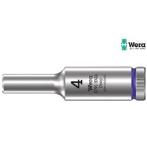Hlavica 1/4" 4 mm DIN 3124 6-hran dlhá nástrčná WERA